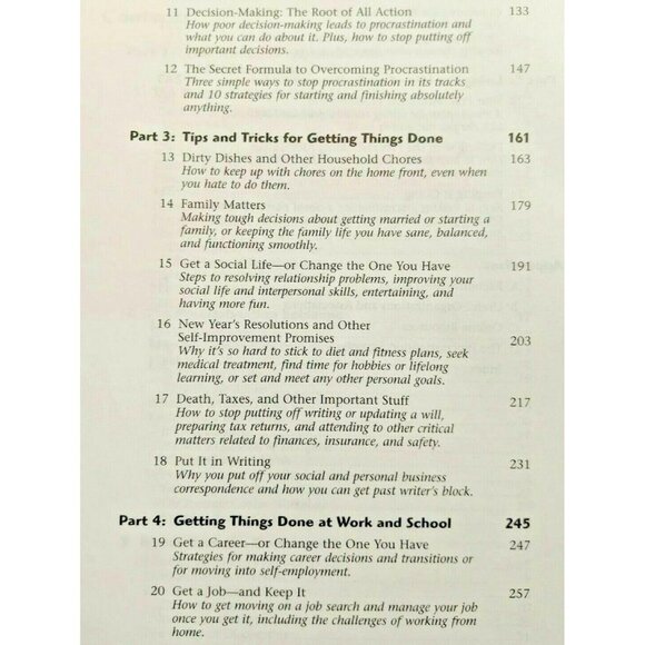 The Complete Idiots Guide To Overcoming Procrastination By Michelle Tullier Ph.D - Picture 4 of 5